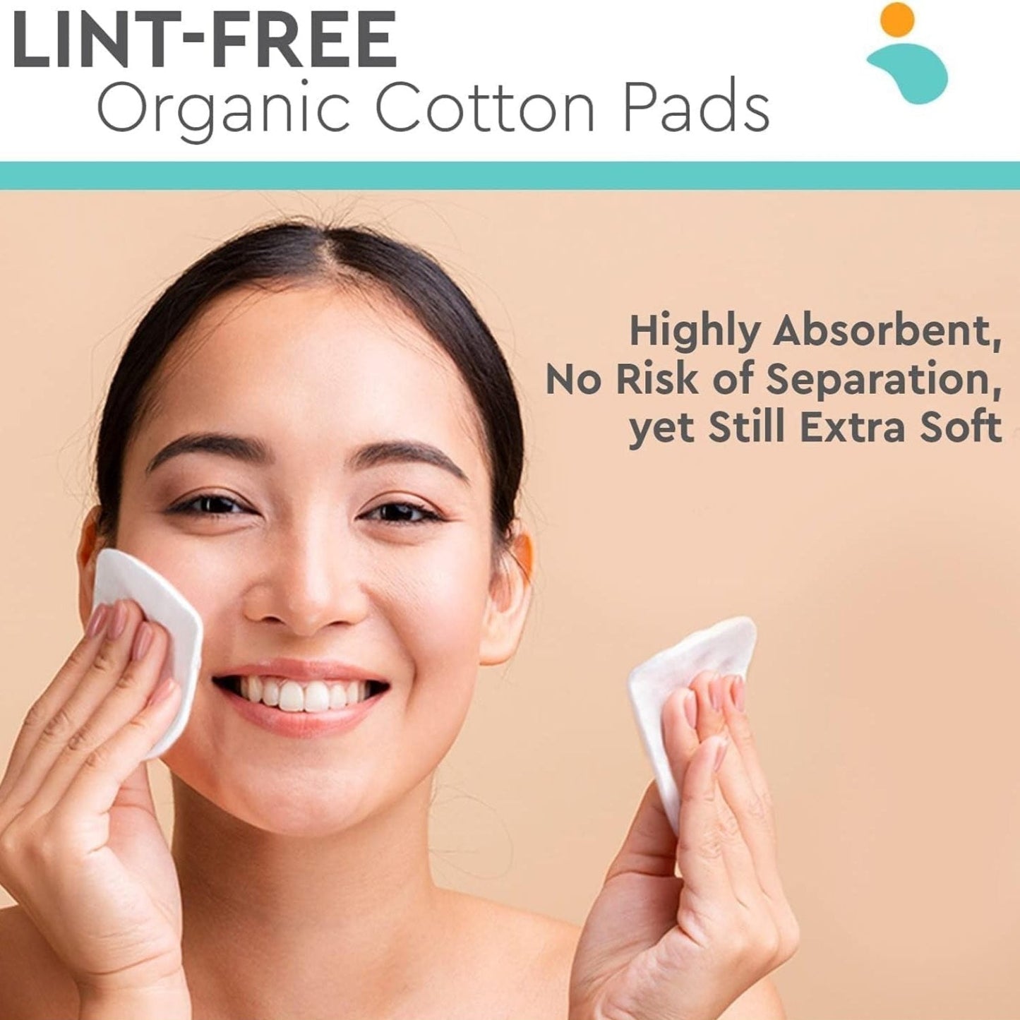 Cotton Rounds & Pads (150 Count (Pack of 1), Large & Pressed)