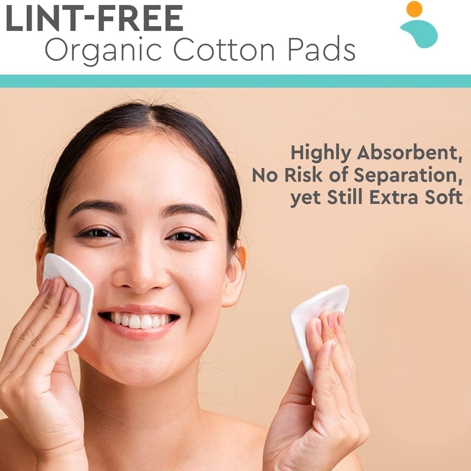 Cotton Rounds & Pads (150 Count (Pack of 1), Large & Pressed)